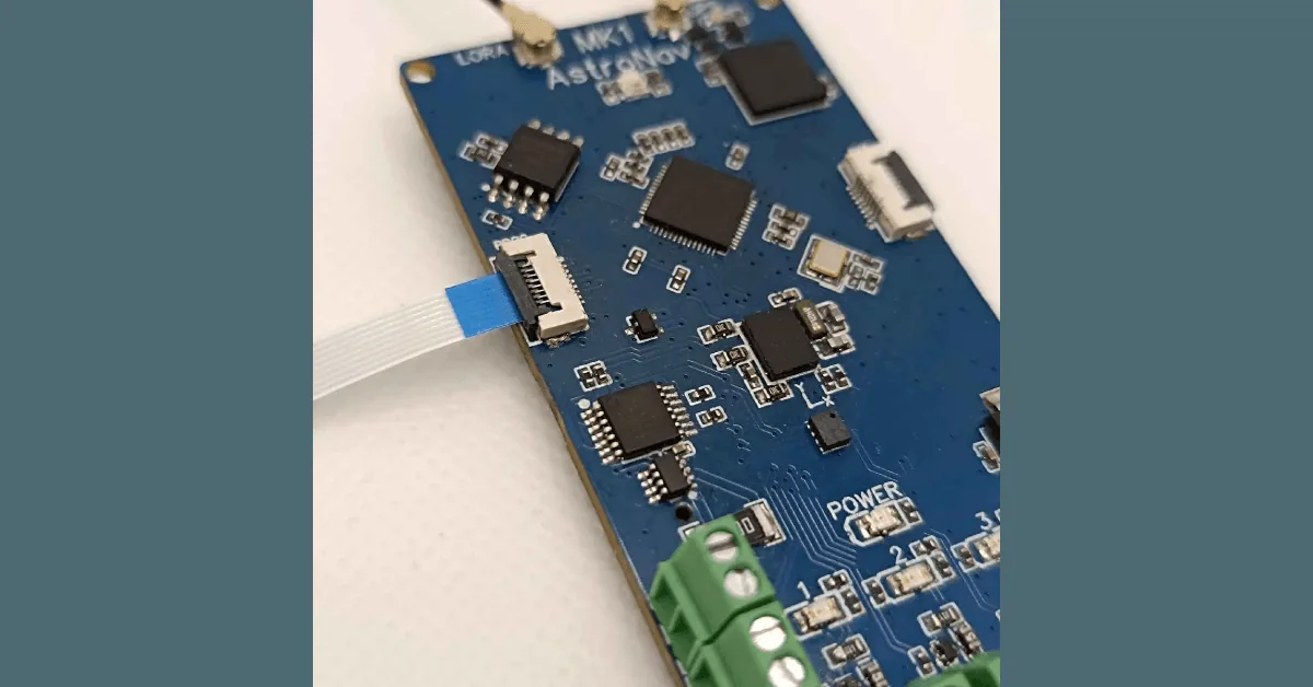 AstroNav custom flight-controller PCB
